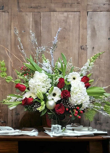 Christmas Arrangement by From The Heart Florist